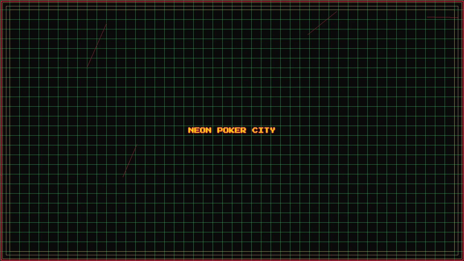 王者棋牌 霓虹扑克赛博不夜城全景